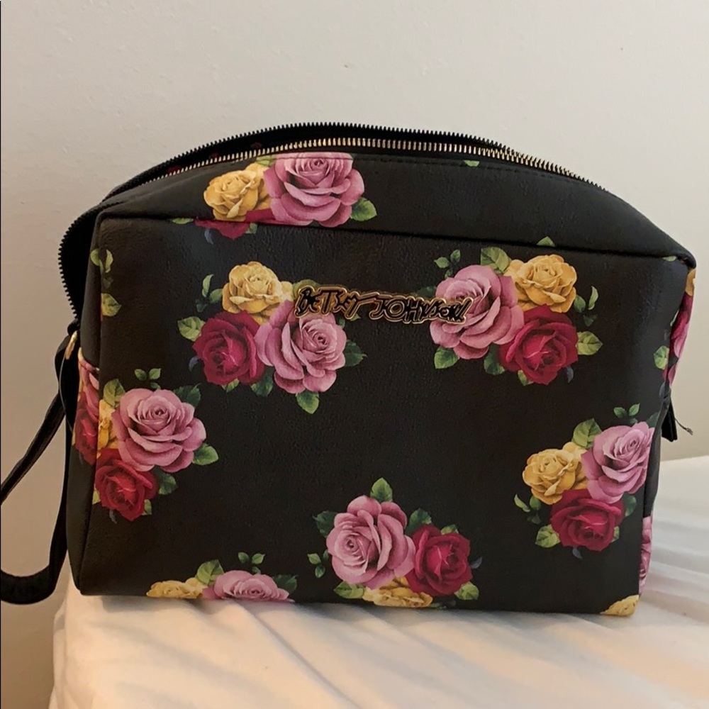 Betsey Johnson makeup bag